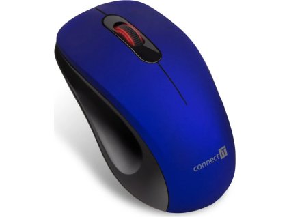 connect it mute bezdratova opticka ticha mys modra ien374566