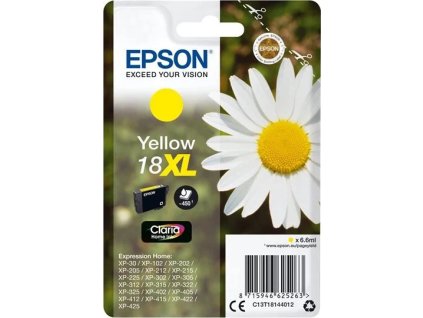 epson t1814 singlepack 18xl zluta original ien324399