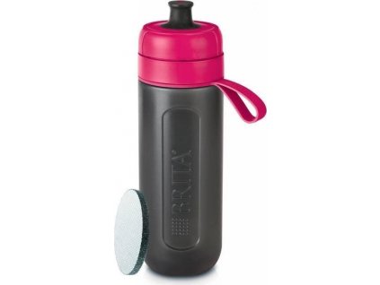 Brita Fill&Go Active filtrační láhev na vodu růžová, 0,6l