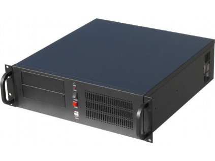 Gembird 19'' serverové šasi ATX 19''/3U, černé