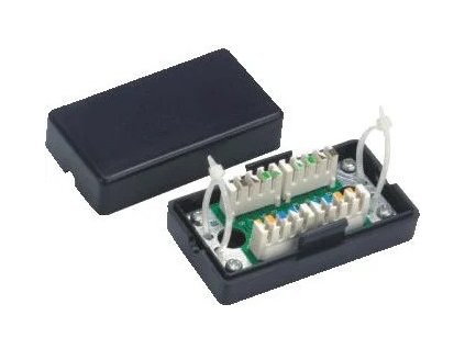 spojovaci box utp cat 5e 2 x zarez pole ien96044