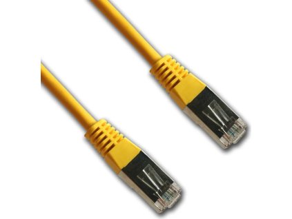 datacom patch cord ftp cat5e 1m zluty ien148310
