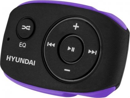 HYUNDAI MP3 přehrávač MP 312 GB8 BP černo fialový