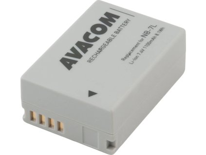 avacom canon nb 7l li ion 7 4v 1100mah 8 1wh ien379030