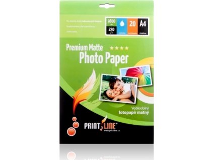 Fotopapír PrintLine A6 Premium matte