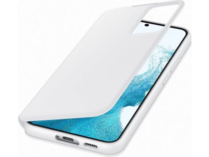 Samsung flipové pouzdro Clear View EF-ZS906C pro Galaxy S22+ bílé