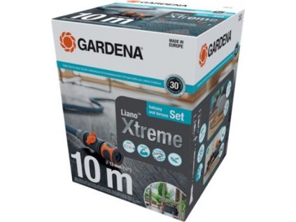 Gardena 18490-20 textilní hadice Liano™ Xtreme 10 m s adaptérem pro vnitřní vodovodní kohoutky