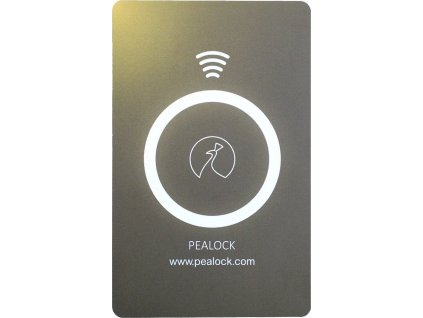 Pealock NFC karta - černá