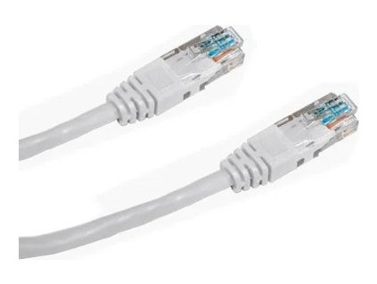 patch kabel utp cat5e 1m bily ien245023