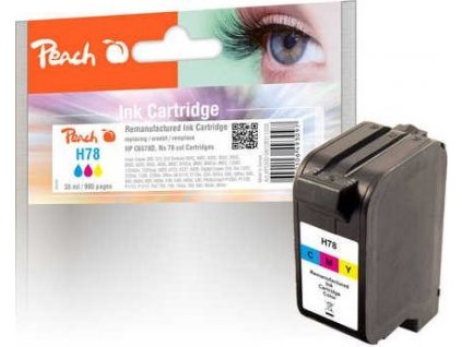Peach H78 barevná kompatibilní s HP No. 78, C6578D
