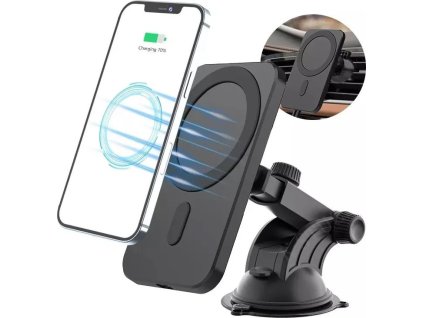 1stcool bezdratova magneticka auto qi nabijecka 15w magsafe kompatibilni ien433877