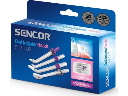 sencor sox 009 nahradni nastavce pro ustni sprchu soi 33x ien491711