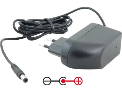 napajeci adapter univerzalni 12v 2a 24w vi konektor 5 5mm x 2 5mm polarita normalni ien480307