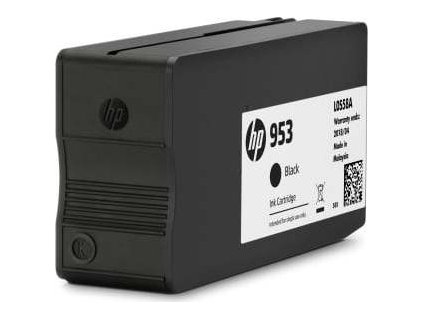 HP 953 černá inkoustová kazeta (L0S58AE) - originální