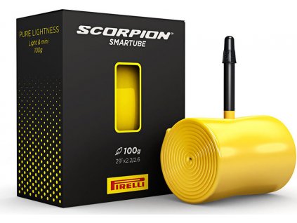 Duše Pirelli Scorpion SmarTUBE,   59/70-622, Presta 42mm, Yellow w/ black valve