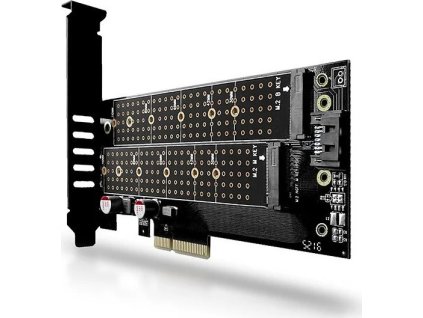 AXAGON PCEM2-D PCIe NVMe+NGFF M.2 adaptér