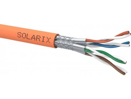 SOLARIX kabel, CAT7, SSTP LSOH, 500m, špulka