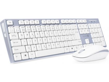 Connect IT CKM-7510-CS COMBO bezdrátový set klávesnice a myši, bílá