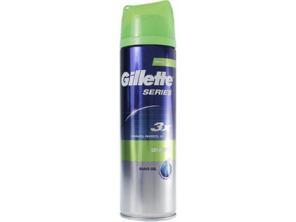 Gillette Series Sensitive Shave Gel na holení, 200 ml