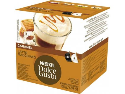 NESCAFÉ® Dolce Gusto® Latte Macchiato Caramel kávové kapsle, 16 ks