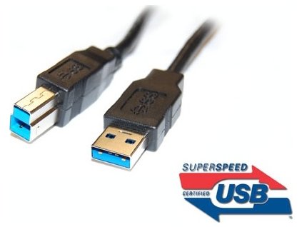 Kabel USB 3.0 Super-speed 5Gbps A-B  9pin 3m
