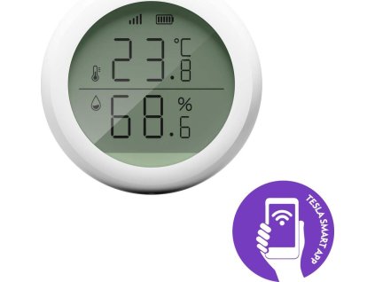 Tesla Smart Sensor Temperature and Humidity Display