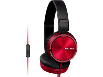 Sony MDR-ZX310AP, červená