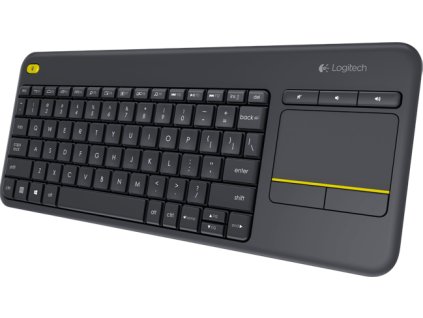 Logitech K400 Plus CZ Black