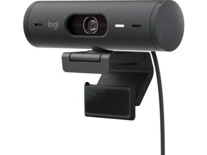 Logitech BRIO 500, Full HD webcam, graphite