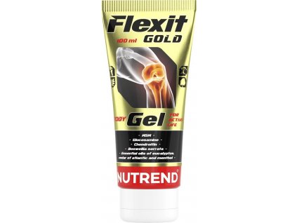 Nutrend Masážní gel FLEXIT GOLD GEL, 100 ml