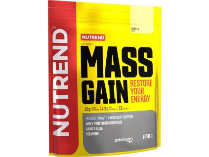 Nutrend MASS GAIN 1050 g, vanilka