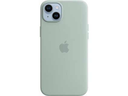 Apple iPhone silikonový kryt s MagSafe na iPhone 14 Plus, dužnatkově modrý