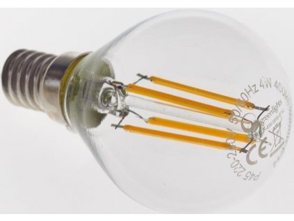 GREEN LIGHTS E14 Filament LED P45 4W