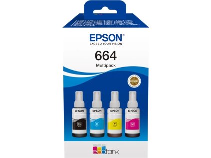 epson inkoustova napln t66464a 664 ecotank l120 l310 l305x l3060 l3070 l1300 4 colour multipack ien501989