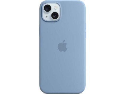 Apple iPhone 15 Plus Silicone Case s MagSafe - Winter Blue
