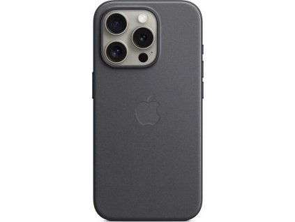 Apple iPhone 15 Pro FineWoven Case s MagSafe - Black