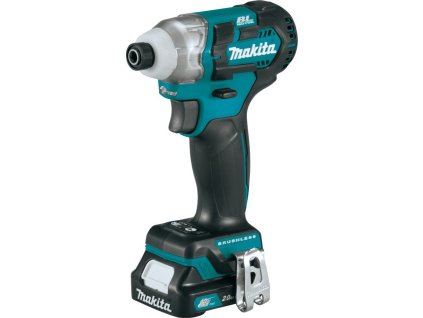 Makita TD111DSAE Aku bezuhlíkový rázový šroubovák Li-ion CXT 12V/2,0Ah