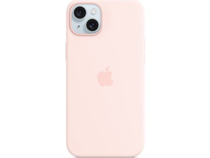 Apple iPhone 15 Plus Silicone Case s MagSafe - Light Pink