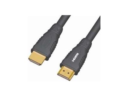 KABEL HDMI A - HDMI A M/M 10m zlac. kon.verze HDMI 1.4 high speed ethernet