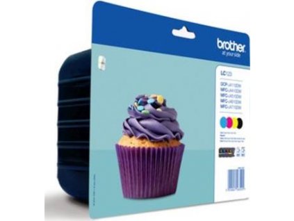 Brother LC-123VALBP, inkoust multipack
