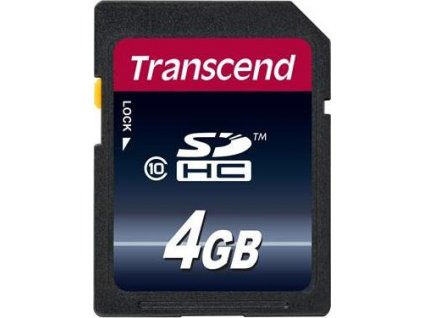 Transcend SDHC 4GB Class 10
