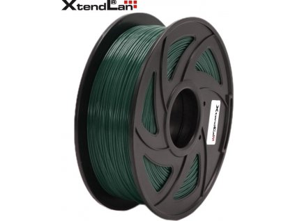 XtendLAN PLA filament 1,75mm myslivecky zelený 1kg