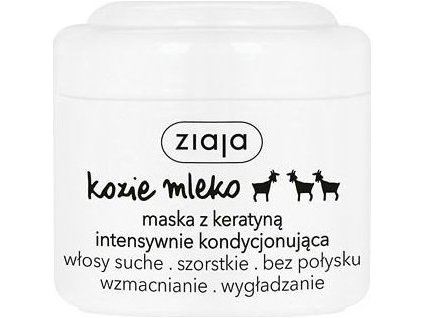 Ziaja Goat's Milk Strengthening Hair Mask With Keratin 200ml