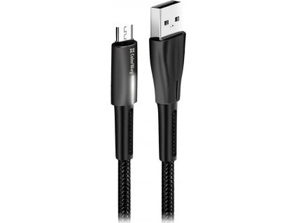 ColorWay Datový Kabel USB/ microUSB1m/ 2.4A/ Černý