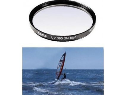 HAMA filtr UV 0-HAZE M 58, černý (70058)