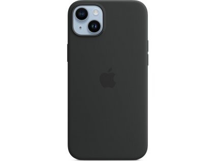 Apple iPhone silikonový kryt s MagSafe na iPhone 14 Plus, temně inkoustový