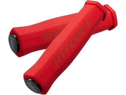 Ritchey gripy - True Grip Foam Grips - červené