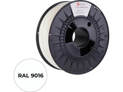 c tech premium line petg dopravni bila ral9016 1 75mm 1kg ien443528