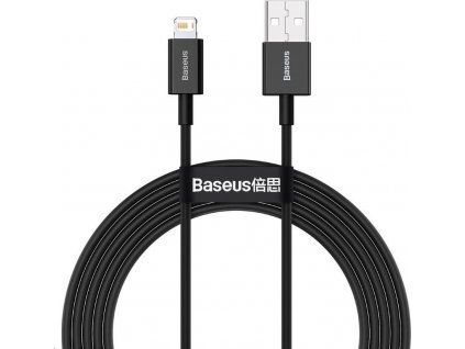Baseus Superior Series rychlonabíjecí kabel USB/Lightning 2.4A 2m černá