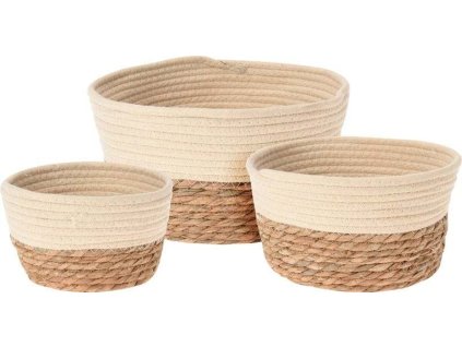 progarden 3dilna sada pletenych proutenych kosu marina ien453189